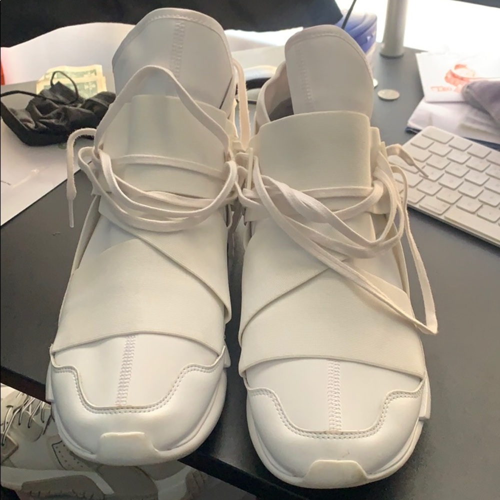 All White Y-3 Yohji Yamamoto
